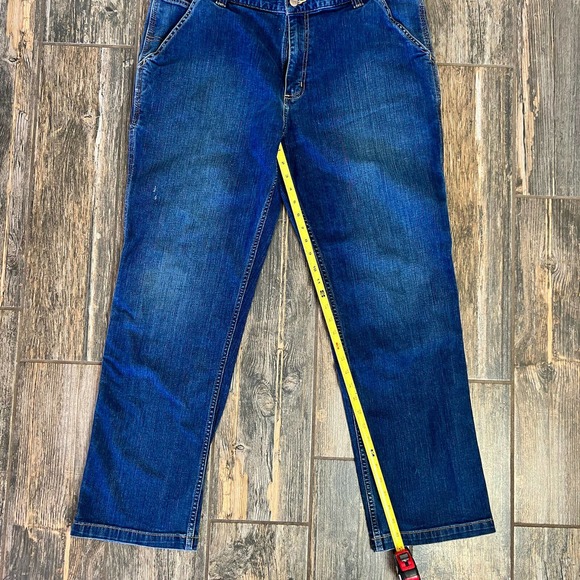 Carhartt Relaxed Fit Jeans, Medium Wash, Wide Leg Men Size 40X32 Bu - Picture 3 of 7